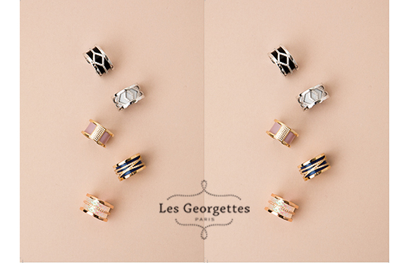 레조르젯(Les Georgettes) 여성스러운 큐빅 파베 ‘레 프레셔스’ 반지 라인 출시
